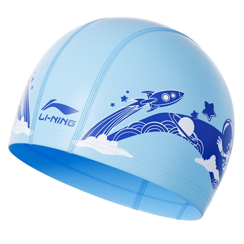 Li-Ning Универсальная тканевая шапочка для плавания для детей