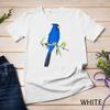 Blue Jay Bird Raglan Baseball Tee Unisex T-shirt