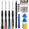 oGoDeal P2 P5 P6 Pentalobe Screwdriver, 5 Pointed Star, 0.8mm, 1.2mm and 1.5mm, T5 Trox, Screwdriver for Apple, iPhone, Macbook Pro & Air and Retina