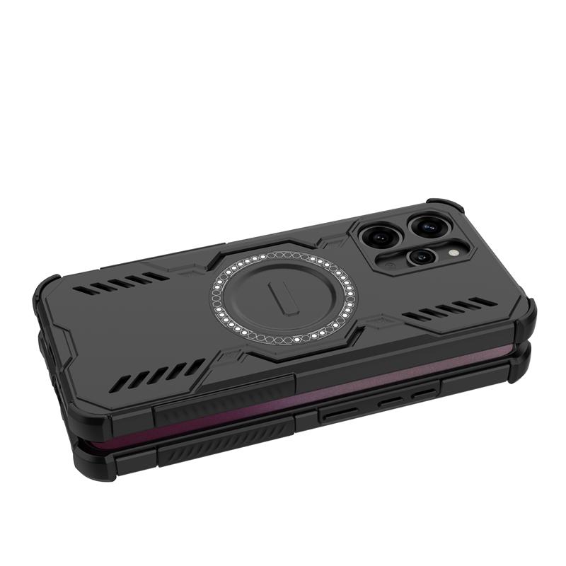 Чехол для Xiaomi Redmi 12 5G Для Redmi 12 5G Funda Ударопрочный Магнитная адсорбция Беспроводная зарядка Задняя крышка Для чехла Redmi 12 5G