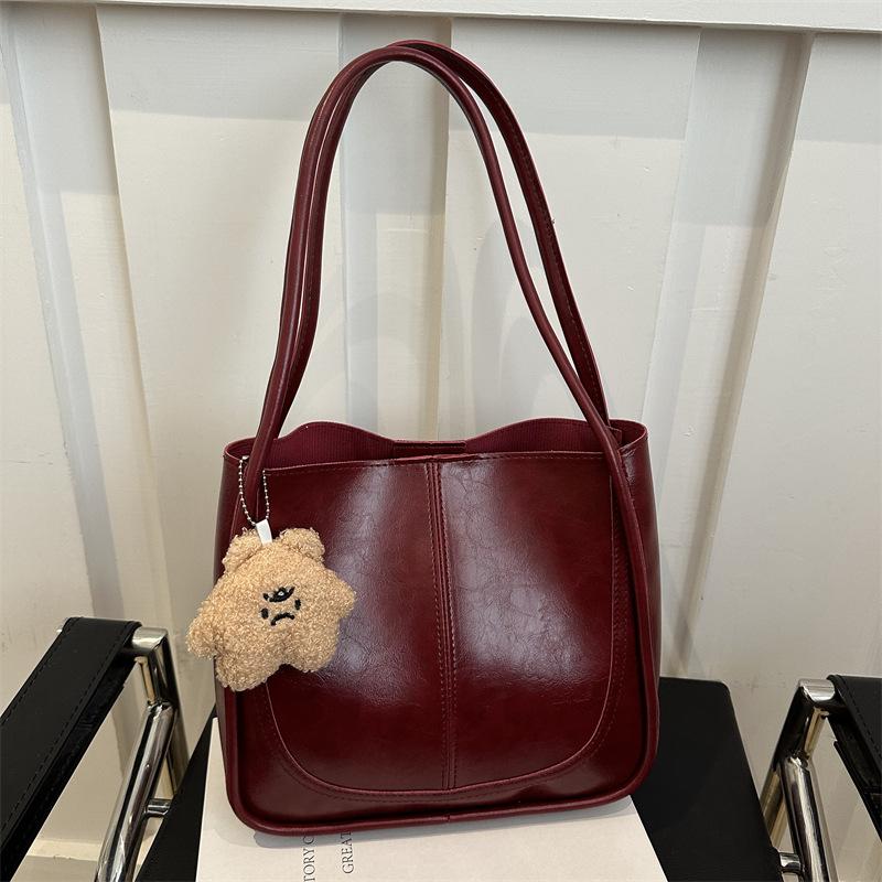 Сумка через плечо в стиле ретро с текстурой для поездок на работу и отдыха для женщин. Сумка-тоут Tide