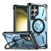 Применимо к чехлу для мобильного телефона Samsung S25Ultra Golden Armor, S24Ultra Magnetic, S23Ultra Bracket, S22 Set