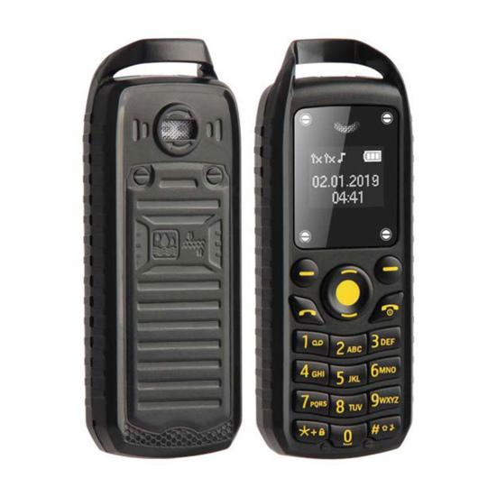 BM25 Мини-телефон GSM Многоязычный ЖК-экран Низкое излучение Подвесной дизайн Звонок