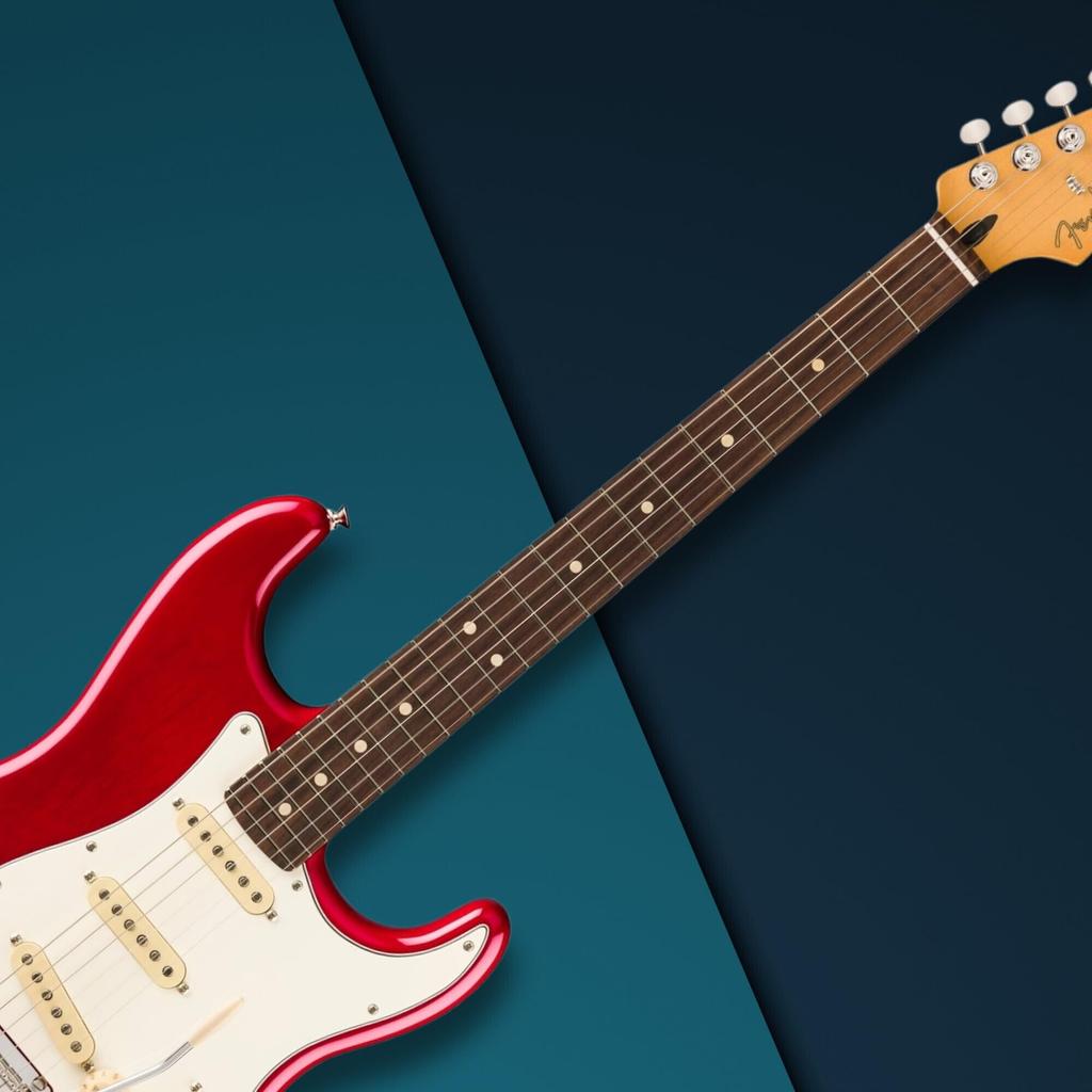 II Stratocaster Накладка на гриф из палисандра Прозрачная вишня Burst Камера из красного дерева Fender Fender/Player