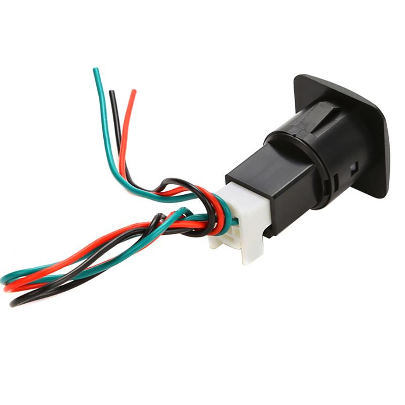 Инновационный и практичный переключатель дверцы бака, интеллектуальная электрическая кнопка сброса открывания багажника, универсальный круглый переключатель крышки багажника автомобиля