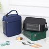 Modern Insulated Lunch Box Stylish Oxford Cloth Portable Bento Bag For Students
