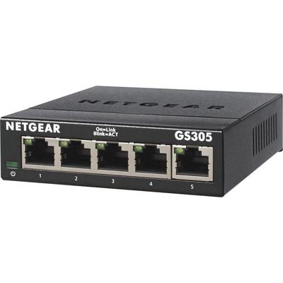 GS305-300PES Коммутатор Ethernet Металлический 5 портов Gigabit (10/100/1000)