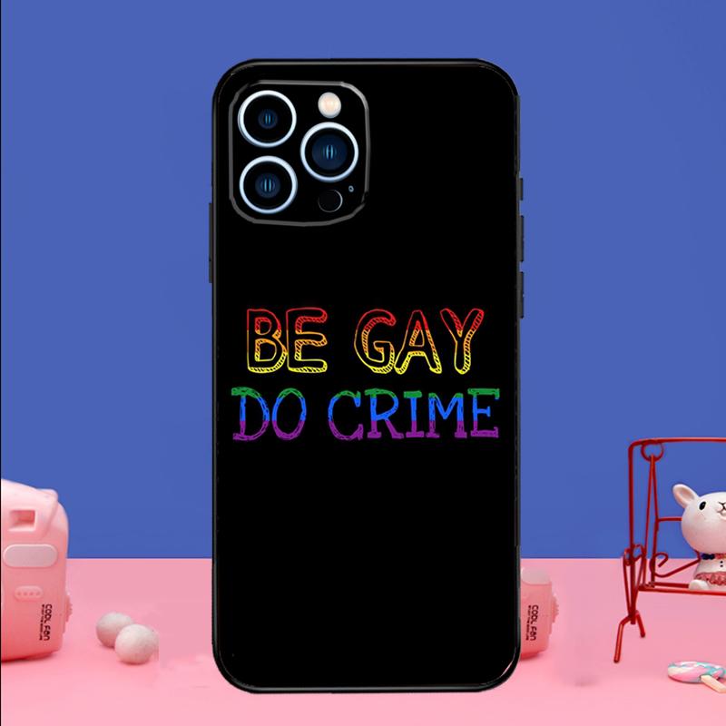Gay Lesbian LGBT Rainbow Pride Phone Case For iPhone 17 16 15 13 11 12 14 Pro Max mini 15 16 Plus 16e 17 Air Bumper Cover
