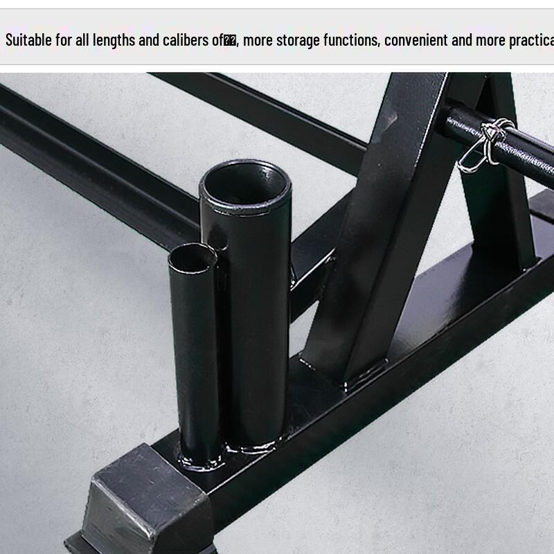 Three-Tier Multi-Functional Dumbbell & Barbell Rack