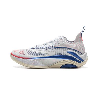 Li Ning BadFive Chase 1 Супер амортизация Скользкая подошва Дышащие Упругие Низкие Баскетбольные кроссовки для улицы ABFV007-1