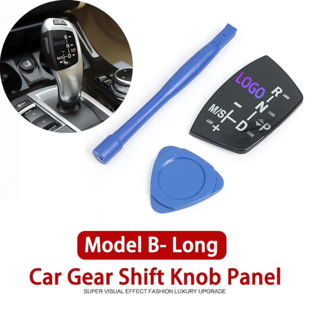 Высококачественная эмблема M на панели рычага переключения передач, спортивная отделка салона, наклейка на ручку переключения передач спортивной модели, накладка на панель для BMW