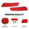 For 2009-14 Nissan Murano Rear Bumper Reflector Light Tail Lamp Case Left&Right