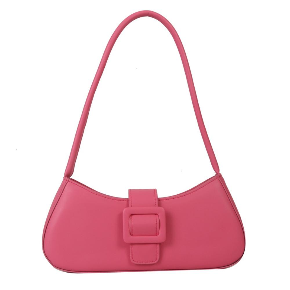 Large Capacity Half-moon Tote Bag PU Leather Ladies Luxury Handbags Underarm bag Women Women