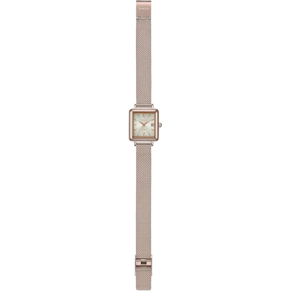 Женские часы Casio Scene Solar SHS-D400CGM-4AJF Золотой Цвет Элегантный Дизайн