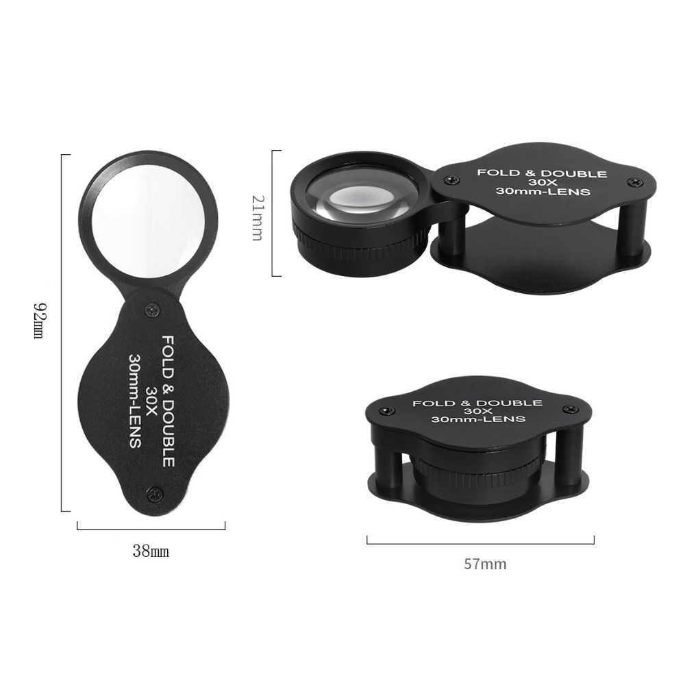 Clear Magnification Effect Jewelry Loupe Handheld Reading Magnifier Manual Repair