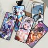 Case For Xiaomi Mi Poco X3 NFC X4 Pro F3 F4 GT M4 M3 F1 C40 11 Lite 11T Soft Silicone Funda Phone Cover Genshin Impact Game Capa