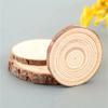 1PC-Thick 1 Pack Natural Pine Round Unfinished Wood Slices Circles With Tree Bark Log Discs DIY Crafts Wedding Party Painting