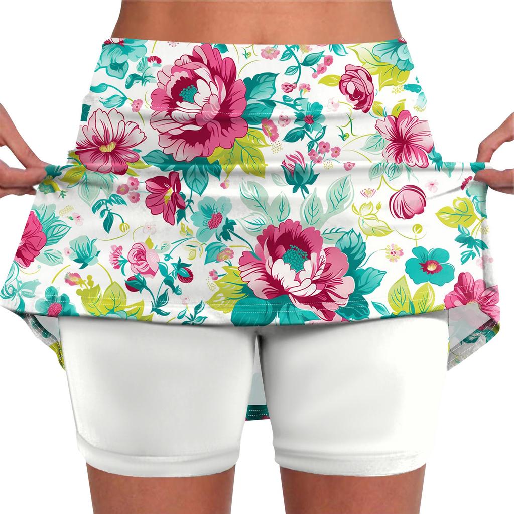 Эластичные брюки-кюлоты для йоги для женщин, спортивные шорты с принтом, легкие узкие однотонные бегуны с высокой талией