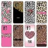 Чехол для телефона Leopard Love Print для Xiaomi Mi POCO X3 NFC GT M4 M3 12 11T 10T Pro A3 11 Lite NE 5G 12X 11i F3, мягкий черный чехол из ТПУ