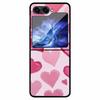 For Samsung Z Flip 5 Cover Hard PC Fold Case For Funda Samsung Galaxy Z Flip5 Foldable Flowers Black Coque Phone Shield Bumper