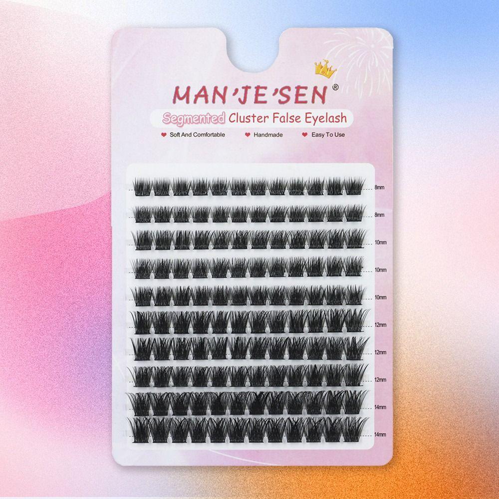 Natural Look 120/144/240 Pcs Lash Clusters DIY Eyelash Extension Kit for Beginners