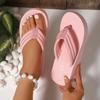 Summer Women Slippers Lightweight Home Shoes Beach Sexy Flip Flops Outdoor Slippers Platform Wedge Sandals Slides Women