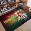 Custom Rug Cristiano Ronaldo Pattern Print Name Text Soft Non‑Slip Floor Carpet for Home Indoor Decoration