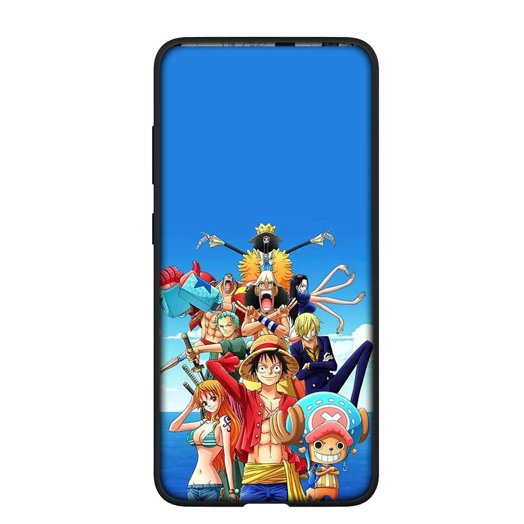 Чехол для Samsung Galaxy S25 S24 S23 iPhone 16 15 Xiaomi Redmi Note 14 13 12 16E 11 Pro Max XR OPPO Moto Huawei Anime One Piece Nico Robin Luffy Cover