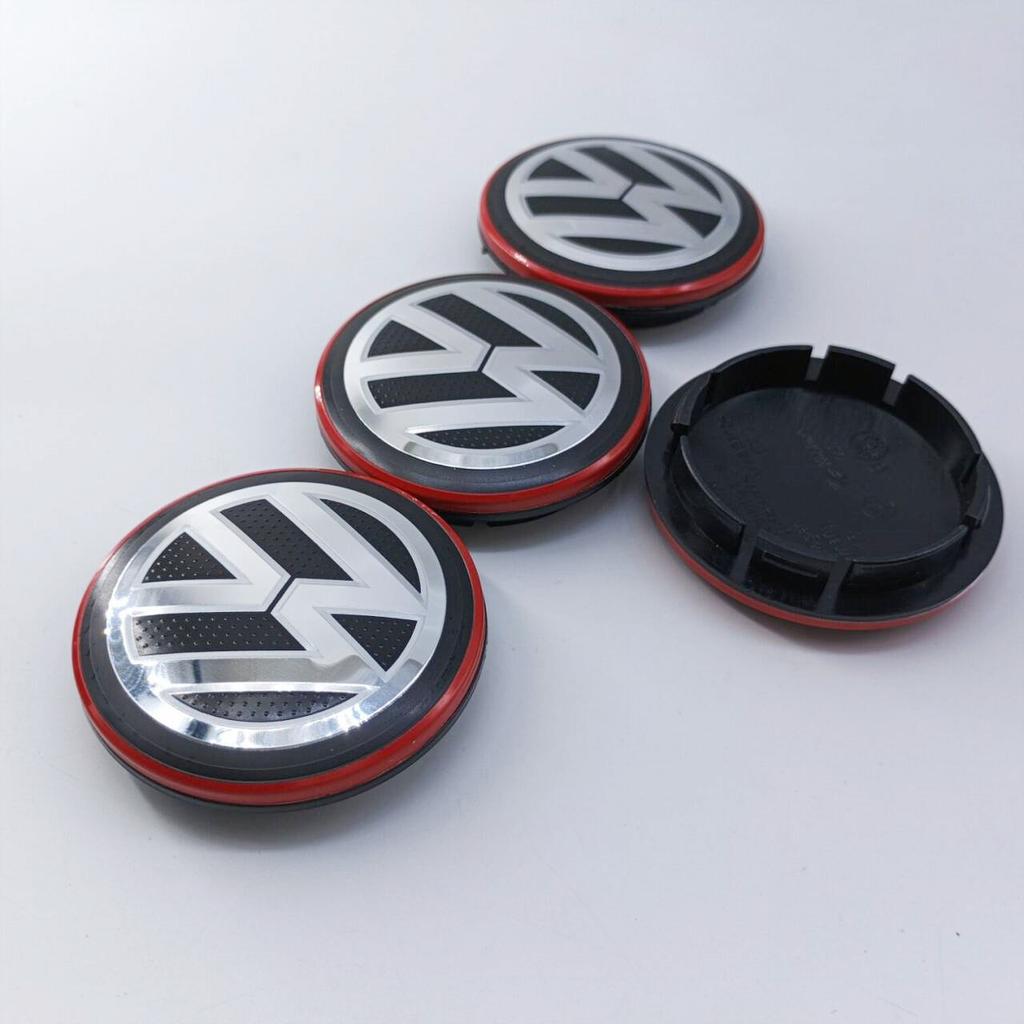 For VOLKSWAGEN 40Pcs for Volkswagen 56mm 65mm 70mm wheel cover Golf 4 5 6 7 Polo Wheel Center Hub CapsPassat B5 B6 B7 Touran CC CWR1 QQ92