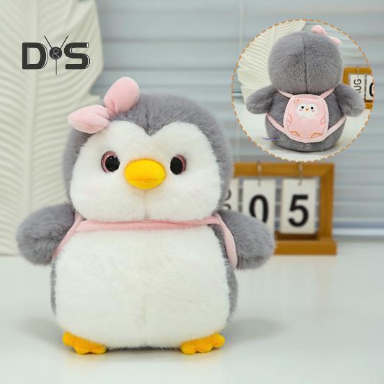 Плюшевая кукла пингвин для девочек и мальчиков, мягкая игрушка, очаровательный плюшевый пингвин, декоративные рождественские подарки