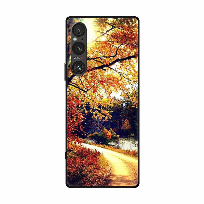 Чехол для Sony Xperia 1 V Чехол Xperia1V Силиконовая задняя крышка Чехол для телефона Для Sony Xperia 1 V Мягкий чехол Xperia1 V XQDQ62/B XQ-DQ72 Coque