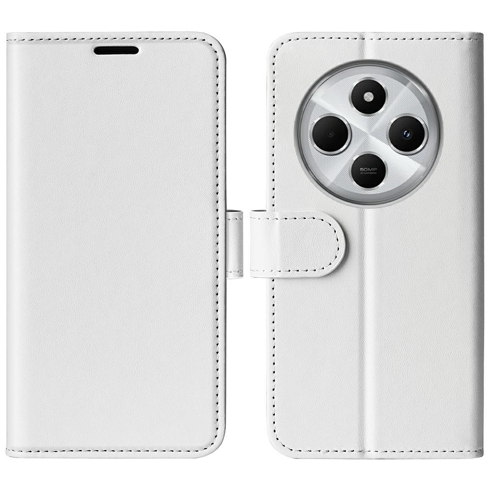 Для Xiaomi Poco C75 4G/Redmi 14R 5G/14C 4G Чехол-кошелек Текстура Crazy Horse Подставка Кожаный чехол для телефона