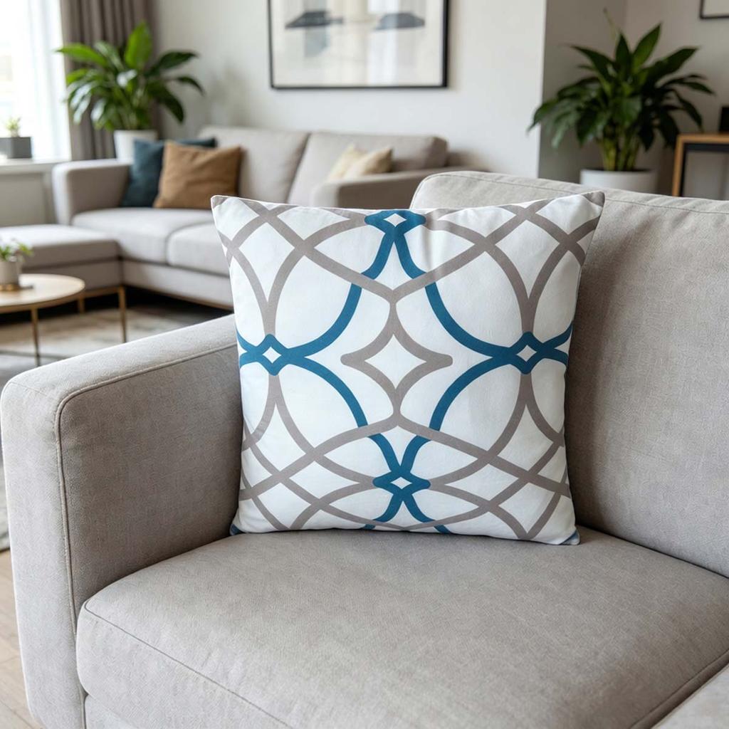 Modern Farmhouse Square Cushion Covers Soft Decorative Throw Pillow Covers