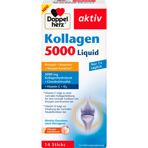 Doppelherz Collagen 5000 Liquid 14 Sticks 140ml