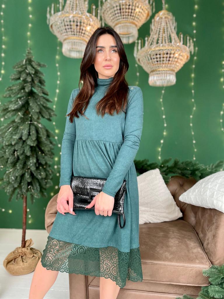 Повседневное платье (Женский) Зима 8151-096 HC