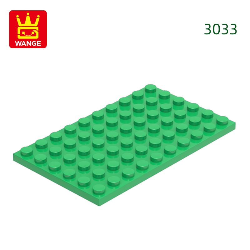12 шт./лот 3033 6x10 Базовая пластина Строительные кубики Детали Moc Совместимы с featuring Blocks Сделай сам Детские конструкторы Игрушки Идея для подарка Коробка