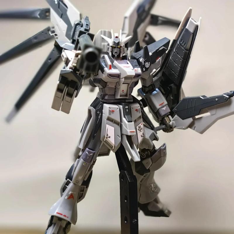 HG 1/144 Xf-03 Стиль Темного Схождения Hi-Nu Сборная Модель Набор Фигурок Пластиковая Модель Игрушки Настольное Украшение Для Мальчиков В Подарок