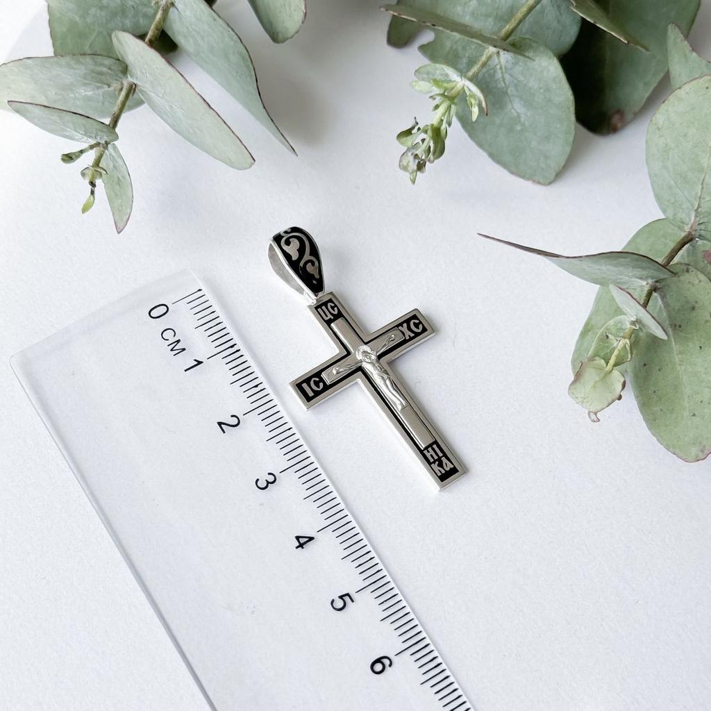 Silver Cross with Enamel (2156550)