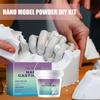 Наборы для лепки гипсовых слепков рук ручной работы для пар, романтический DIY памятный сувенир, форма для скульптуры, набор для рукоделия с перчатками, памятный подарок
