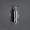 Chrome/Brushed/Black Stainless Steel Liquid Soap Dispensers Shampoo Bathroom Accessories Hotel Hardware Washing Portable Machine