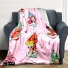Christmas Tree Friends Blanket Soft Throw Blanket For Home Bedroom Bed Sofa Travel Office Solid Christmas Blanket