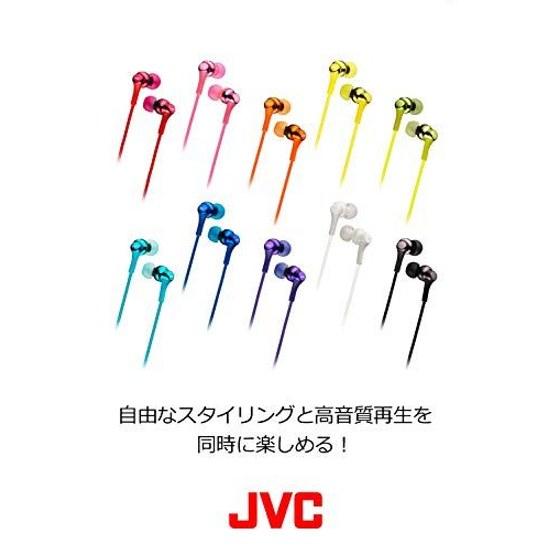 JVC Kenwood HA-FX26-V Earphones Wired Canal Type Violet
