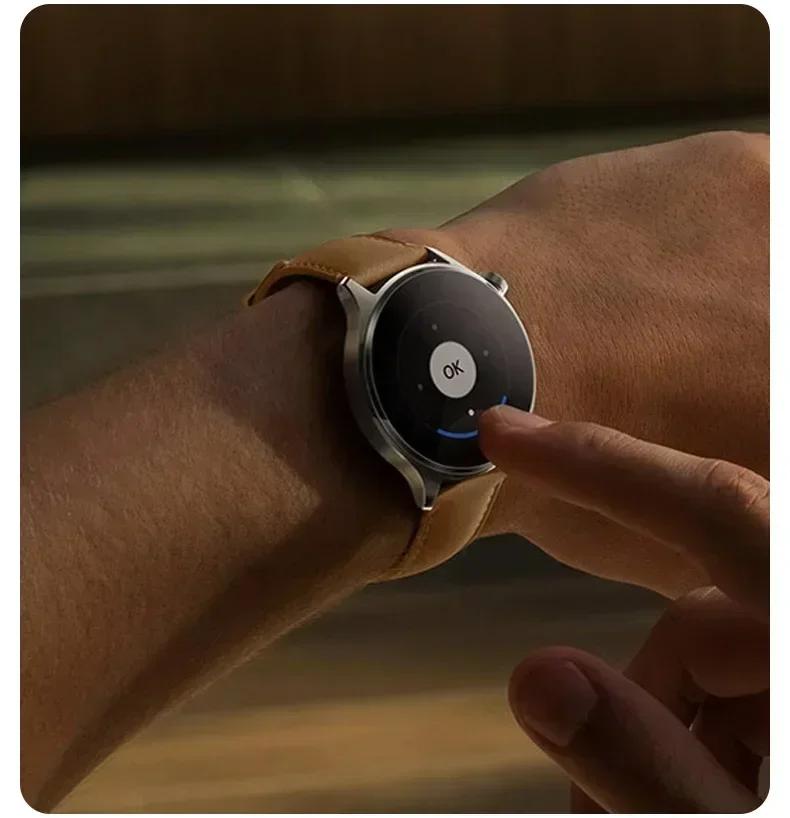 Кожаный ремешок для Xiaomi Watch S3 S1 Pro/S1 и MI Color 2/S1 Active Кожаный ремешок для универсального браслета 22 мм Аксессуары