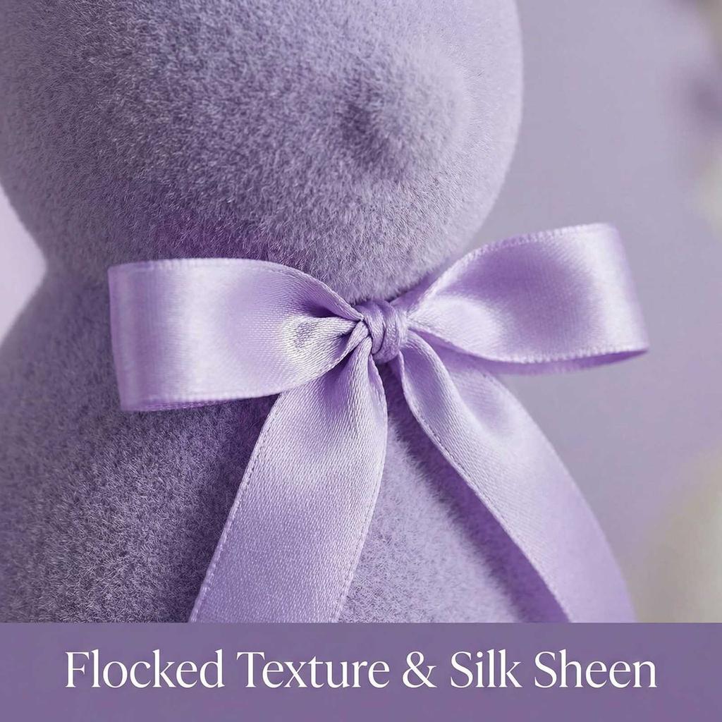 Пасхальные стаи украшений плюшевый кролик весеннее украшение сцена композиция подарок