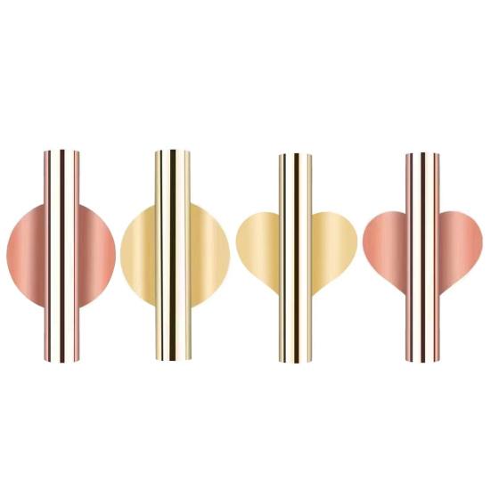 Настенное крепление металлическая трубка для цветов самоклеящаяся без сверления круглая сердечко любовь настоящий сухоцвет дисплей