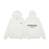 24S cross-border foreign trade supply American trendy brand REPRESENT basic letter printing men's and women's hooded loose sweater