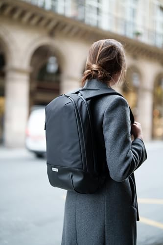 Moleskine Metro Backpack, Black, One Size, for Men and Women, 15-inch Laptop Storage, Business Backpack