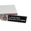 Алюминий для Mitsubishi Lancer EX Outlander Pajero ASX Eclipse Cross Ralliart EVO Grandis Наклейка на автомобиль Боковой значок Наклейка на багажник