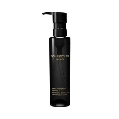 Shu uemura Черное очищающее масло 150 мл: Средство для снятия макияжа, которое очищает с помощью ингредиентов, похожих на сыворотку. Ухаживает за порами, черными точками и тусклостью. Без двойной С