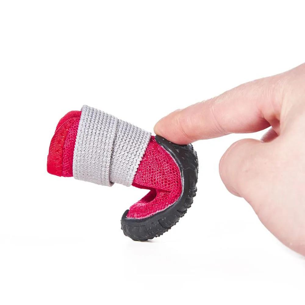 Обувь для маленьких собак, ботинки для собак с мягкой резиновой подошвой, защита лап питомца, дышащие пинетки для щенков для прогулок на улице, для паркета в помещении